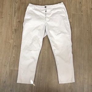 ASOS Khaki cropped pants